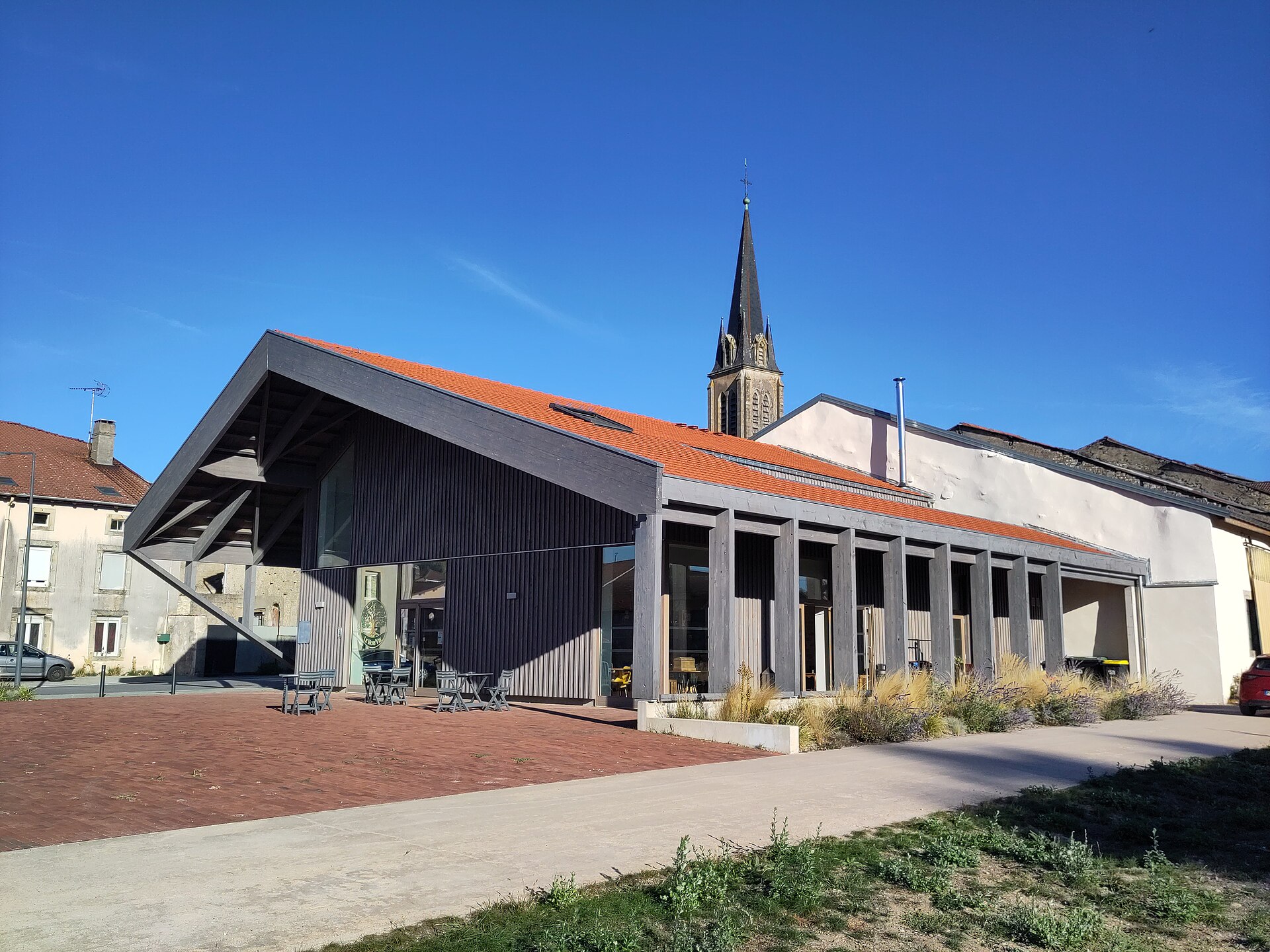 Le nouveau bâtiment communal